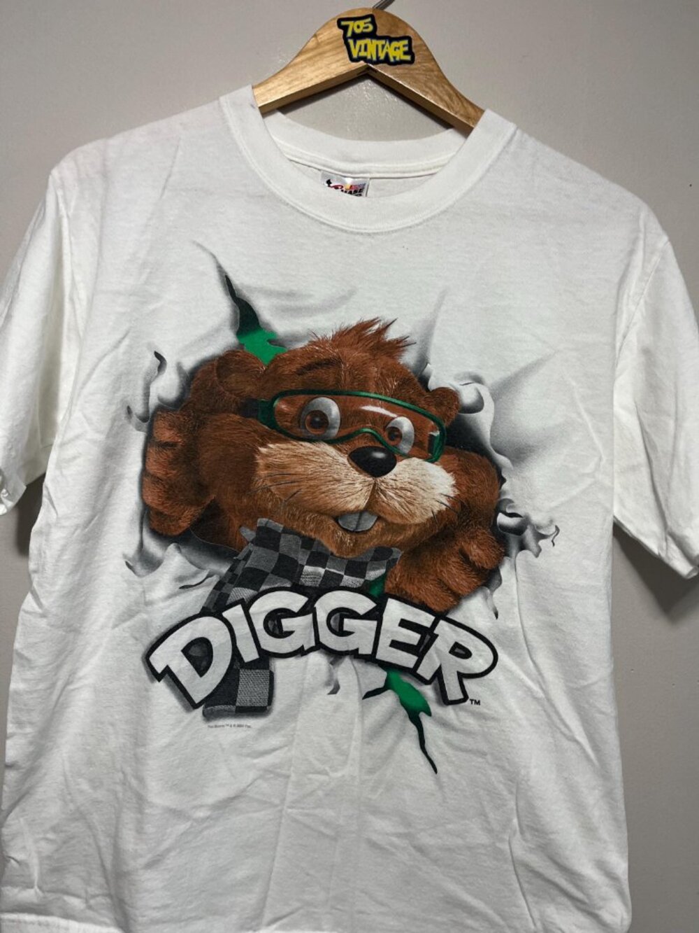 Vintage Digger Nascar Mascot Tshirt - Picture 2 of 7
